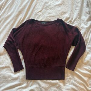 Banana Republic Factory Deep Maroon Sweater